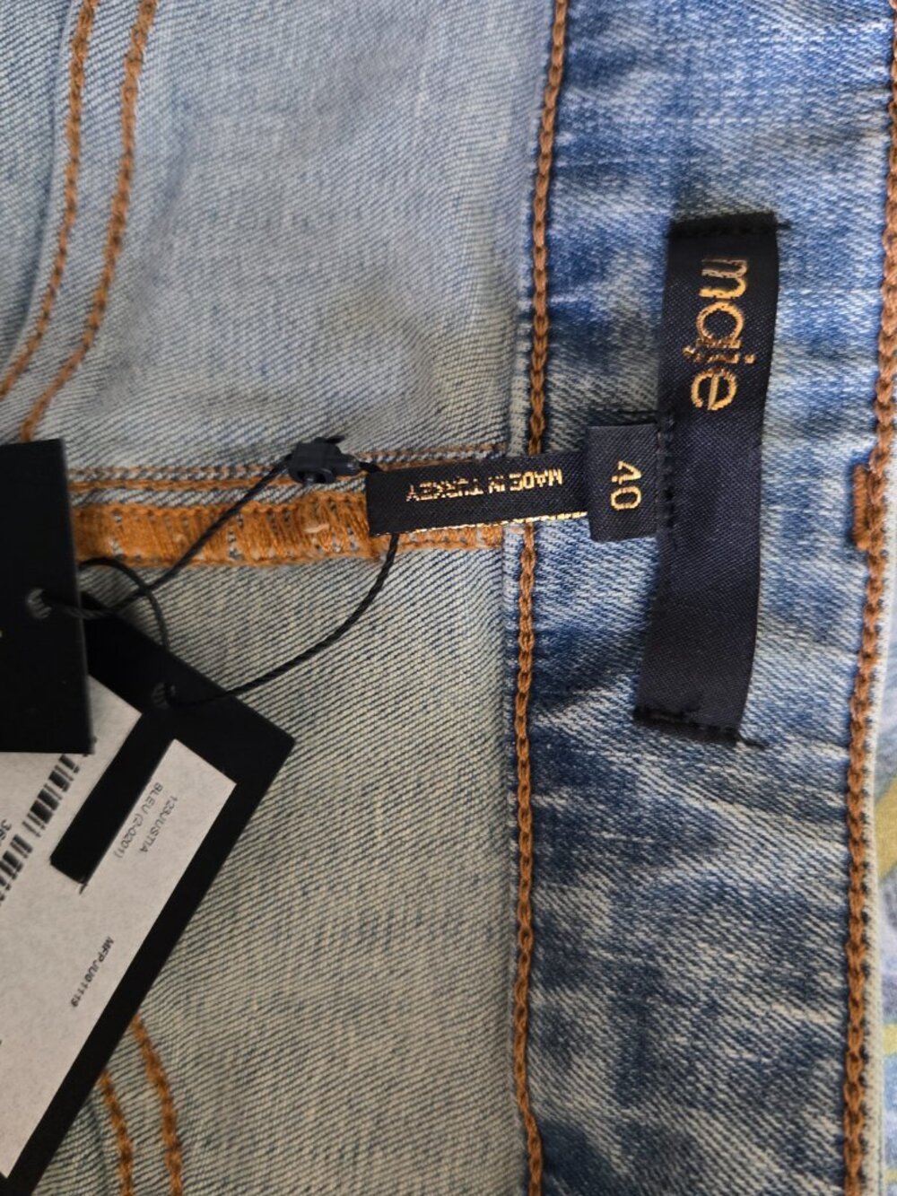 Maje denim skirt - Picture 4 of 5